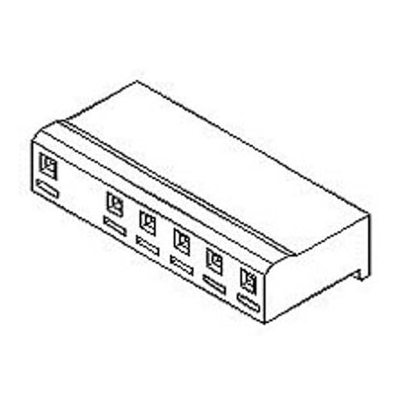 Molex Board Connector, 2 Contact(S), 1 Row(S), Female, 0.2 Inch Pitch, Crimp Terminal, Polarized Lck, 10221022
